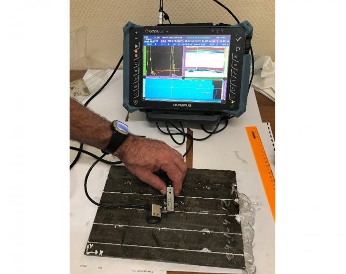 Технический отчет по демонстрации ультразвукового дефектоскопа с фазированными решетками OmniScan